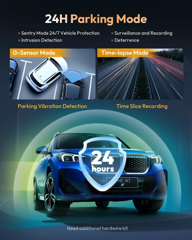 Alt view image 5 of 5 - VNV 4K+2.5K Dash Cam Front and Rear, WiFi-6 APP Control Dash Camera for Car