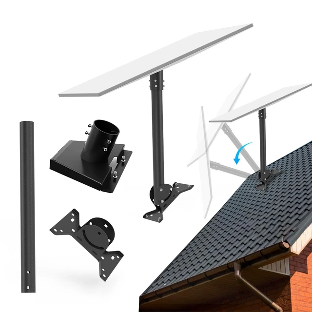 Alt view image 2 of 5 - Starlink Gen 3 Mount Kit, Wall/Roof Mount for Starlink Internet Satellite, Compatible with Gen3/V3 Standard Dish (Roof Mount Kit)