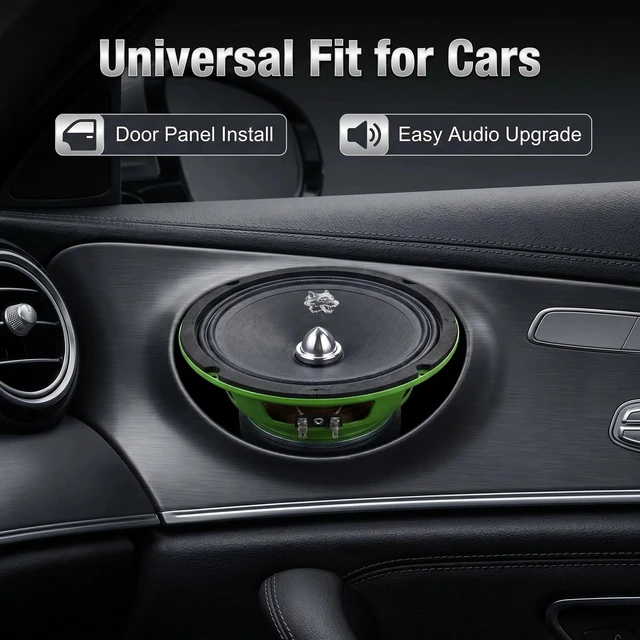 Alt view image 4 of 4 - Siduojiayi SM-605A 6.5" Car Midrange Speaker, 250W Max, 4 Ohm (1 Pack)