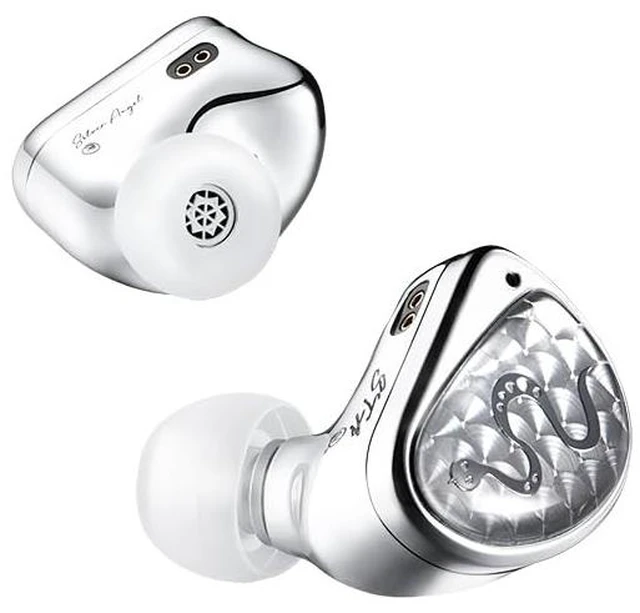 Main image of AOSHIDA EarAcoustic STA HI End Wired in-Ear Headphones, Dual Dynamic Coill Audio Earbuds with 10000GS Flux, HiFi Stereo Earphone with Interchangeable 2 Pin 0.78mm Cable, 3.5mm Jack