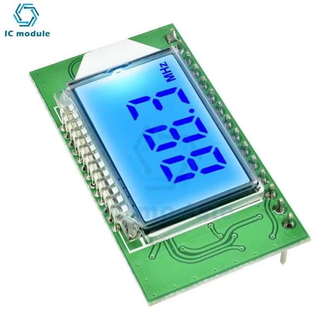 Alt view image 6 of 6 - PLL LCD 87-108MHz FM Radio Receiver Module Microphone Stereo Board Digital Noise Reduction