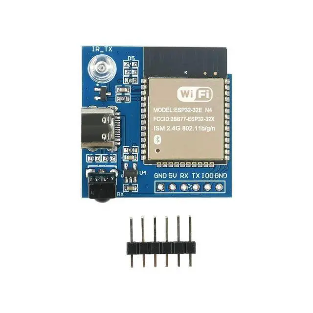 Alt view image 4 of 6 - ESP32 ESP32E-N4 Infrared Transmitter Receiver Module NEC Command Transparent Transmission Module Development Board Type C