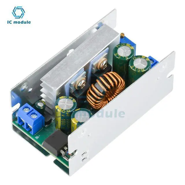 Alt view image 3 of 3 - 15A 200W DC-DC Adjustable Buck Converter Module 8-55V to 1-35V Output High Power Voltage Regulator with Aluminum Shell