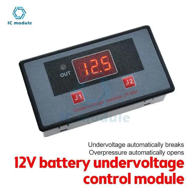 Alt view image 4 of 6 - DC 12V Charger Discharger Control Switch Undervoltage Overvoltage Protection Board Auto Cut Off Disconnect Controller