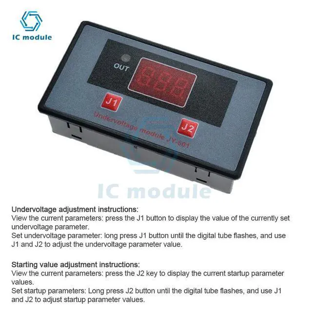 Alt view image 5 of 6 - DC 12V Charger Discharger Control Switch Undervoltage Overvoltage Protection Board Auto Cut Off Disconnect Controller