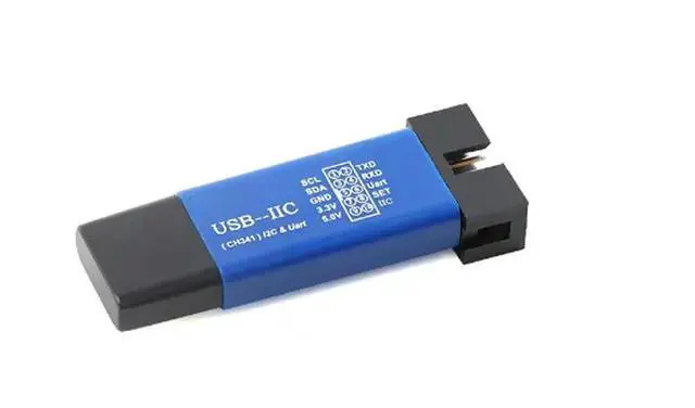 Alt view image 3 of 4 - CH341T 2-in-1 module USB to I2C IIC UART USB to serial port TTL serial port downloader