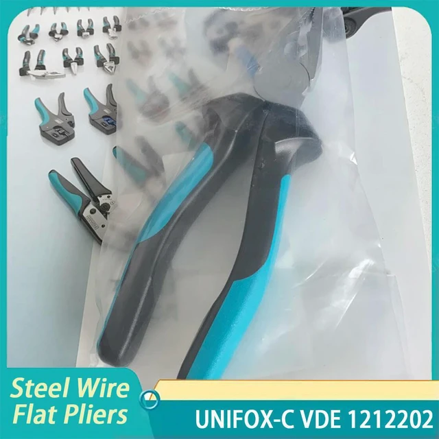 Main image of UNIFOX-C VDE 1212202 Steel Wire Flat Pliers