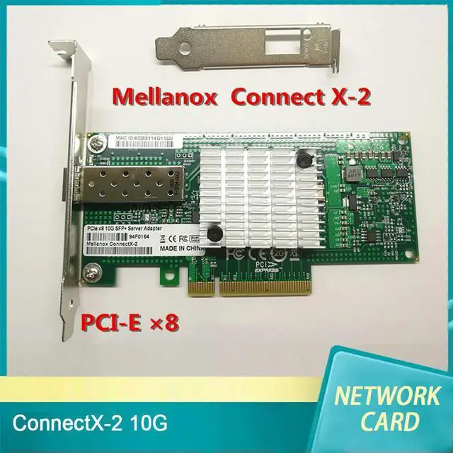 Main image of ConnectX-2 10G 10 Gigabit Single Port SFP Server Fiber Optic Network Card