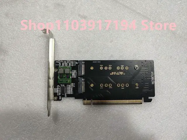 Main image of N-R08A M.2 SSD solid-state 4-port expansion card