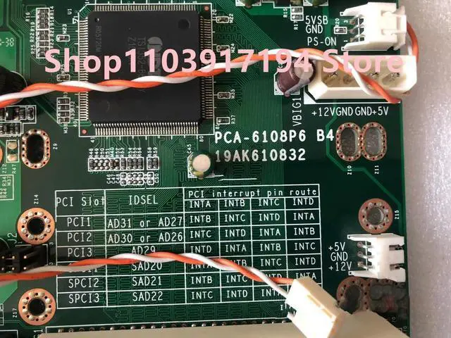 Main image of Industrial computer backplane IPC-6608 Chassis bottom plate PCA-6108P6