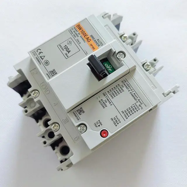 Alt view image 2 of 3 - BW100EAG 3P 75A 3P 100A AUTO Breaker Air Switch For FUJI