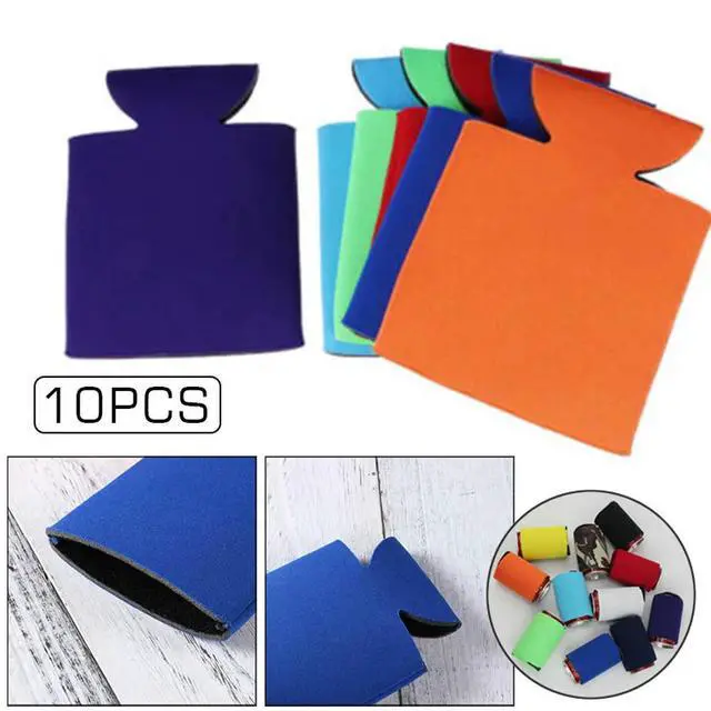 Alt view image 3 of 3 - 13*10CM Cup sleeve 10pcs Camping Beer Can Water bottle Holder Neoprene Home Wedding Birthday Picnic Decoration