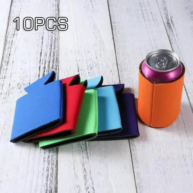 Alt view image 2 of 3 - 13*10CM Cup sleeve 10pcs Camping Beer Can Water bottle Holder Neoprene Home Wedding Birthday Picnic Decoration