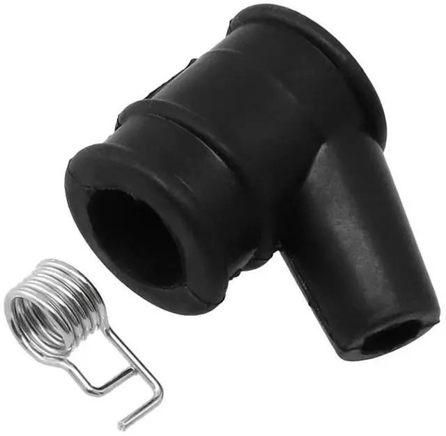 Main image of Universal Rubber Spark Plug Cap Cover For 5mm HT Lead Lawn Mower Replacement Garden Trimmer Replacement Spark Plug Cap Cover