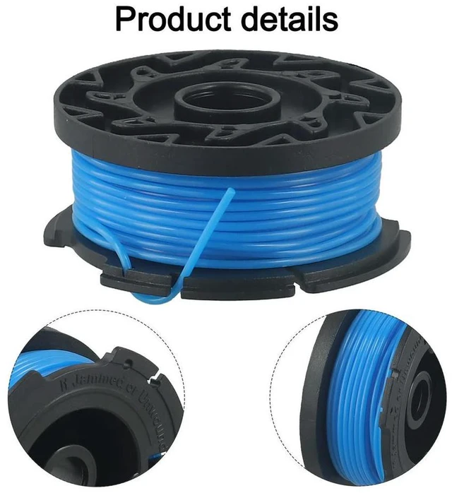 Alt view image 3 of 3 - 1.5mm Trimmer Line Spool 10 Meters for Black & Decker For BCSTA536 Matches A6481 A6485 XJ 80685650 AF100 AF100 3P