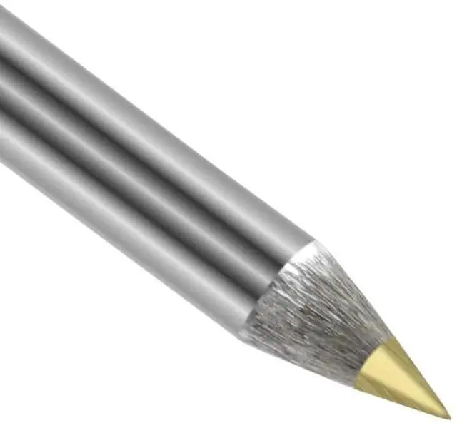 Alt view image 3 of 3 - Pen Cutting Pen Carbide Cutter Diamond Glass Gold And Silver Hard l Lettering Pen Scratch-resistant