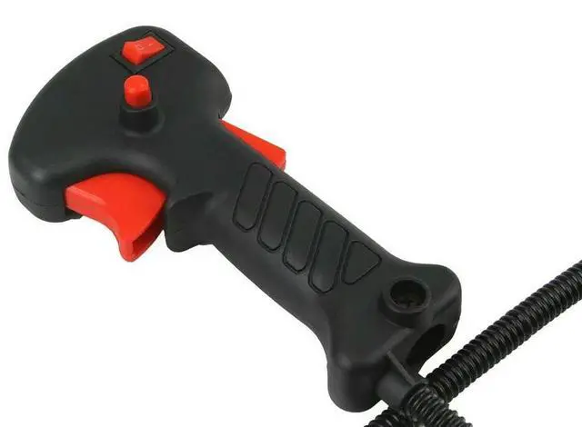 Alt view image 3 of 3 - Manual Throttle Switch Assembly For Gasoline Lawn Mower Brush Cutter Trimmer Parts Replacement Handle Throttle Trigger Cable