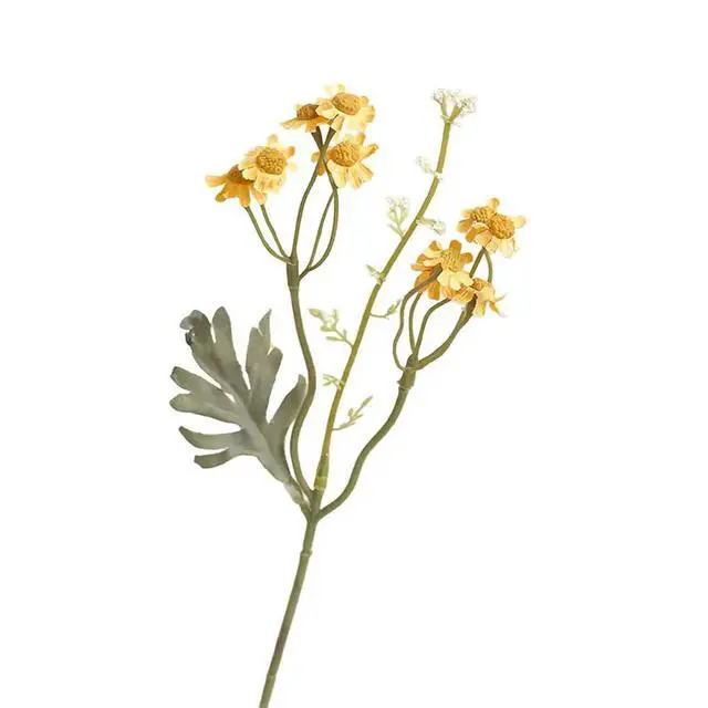 Alt view image 3 of 3 - Celebration Decor Artificial Chamomile Daisies Charming Artificial Daisies Arrangement Home Decoration Elegant Centerpiece