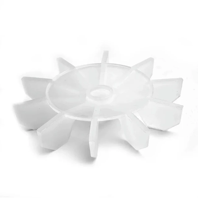 Alt view image 3 of 3 - 14X135mm Small Air Compressor Fan Blade Direct On Line Motor 14mm Shaft 150mm Outer Diameter Ball Type Mechanical Equipment
