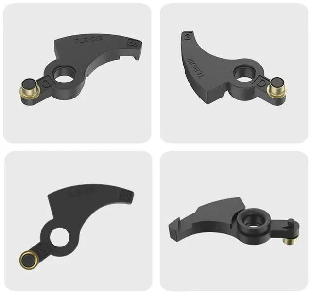 Alt view image 3 of 3 - OEM Replacement Levers for Black and Decker 4 Pack Part # 90567077 Compatible with LST136 LST220 NST2118 Trimmers