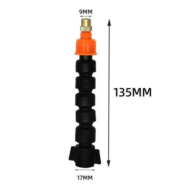Alt view image 2 of 3 - Outdoor Cleaning Black Garden Sprayer Cleaning Adjustable Spray Robust Spray Pattern Adjustable Water Pressure
