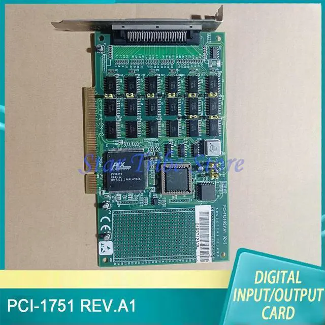 Main image of PCI-1751 REV.A1 02-2 48-Channel Universal Digital Input/Output Card
