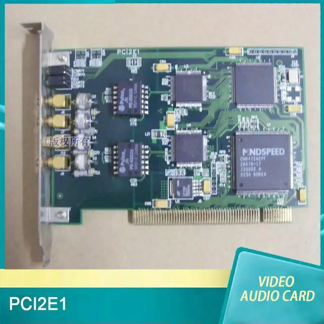 Main image of Video Audio Card PCI2E1 PCI2 E1 PCI Fully Tested Fast Ship