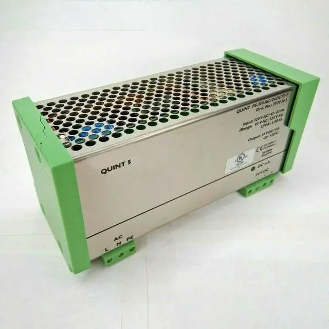 Alt view image 3 of 3 - 2939263 QUINT PS120AC/24DC/5/F 24V 5A Power Supply