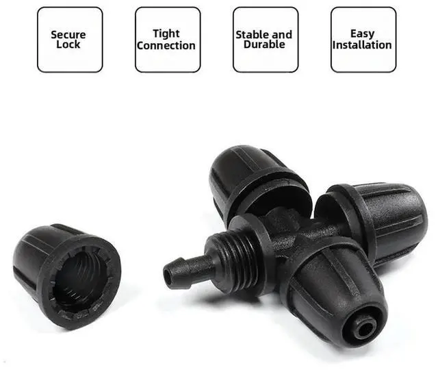 Main image of Compact Garden Irrigation Tools Irrigation Connectors Garden Tube Fitting 4 7 Hose Connector Multi-outlet Interface