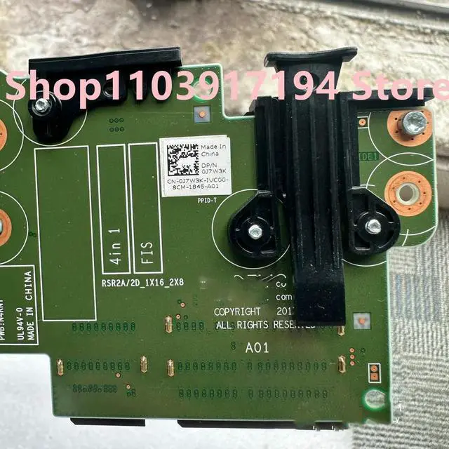 Main image of R740 R740XD RISER2 expansion card PCIE Slot lift card 0J7W3K