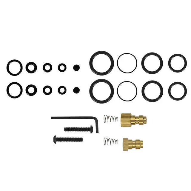 Alt view image 2 of 3 - For Pump O Rings Spare Kit for Hand Operated Air For Pump High Pressure 30mpa Reliable Sealing Replacement Set