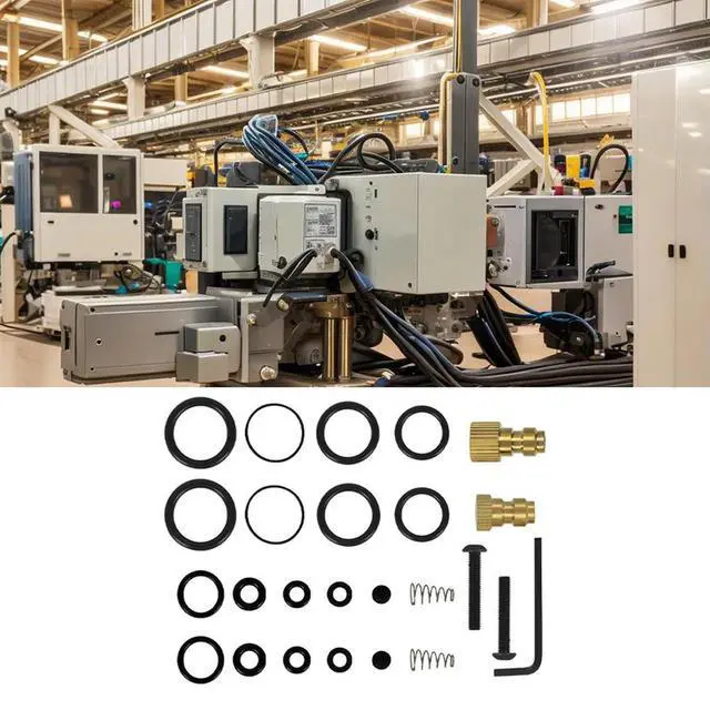 Alt view image 3 of 3 - For Pump O Rings Spare Kit for Hand Operated Air For Pump High Pressure 30mpa Reliable Sealing Replacement Set