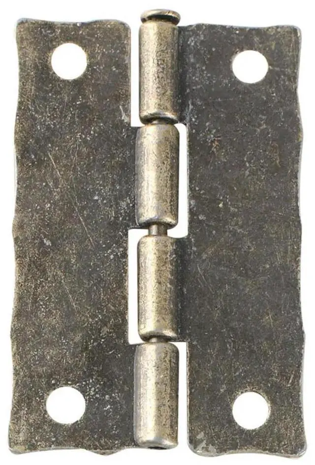 Main image of Door Hinges Hinges 4pcs Antique Printing Bronze Easy To Install Retro Design With Screws Zinc Alloy Home Office