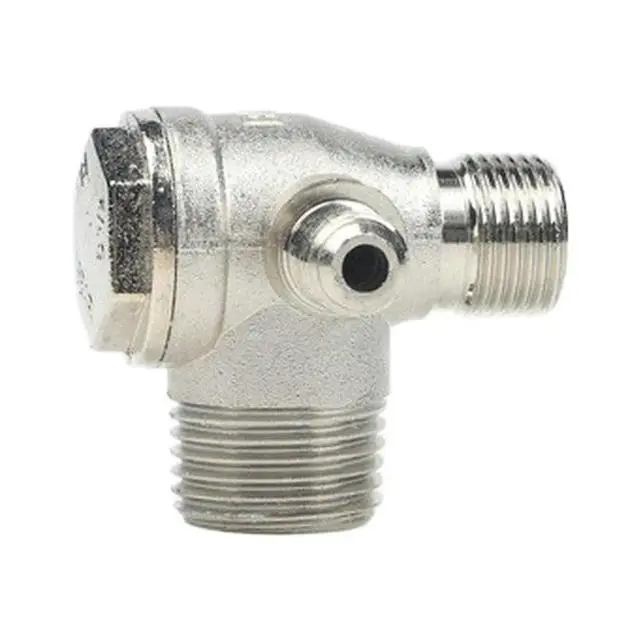 Alt view image 2 of 3 - For Tube Connecting Air Compressor Check Valve Accessories Parts 1* Replacement For Air Connecting