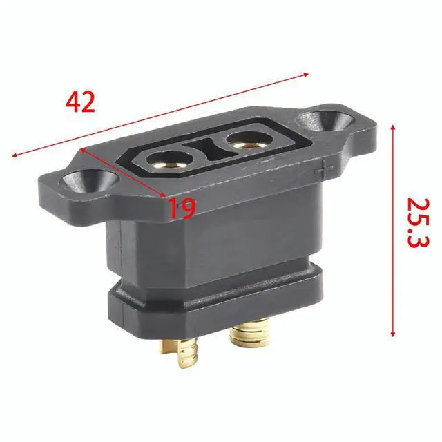 Alt view image 3 of 3 - Charging Port Lithium Connector Charging Setup Good Conductivity For Electric Vehicle Rated Current 30A