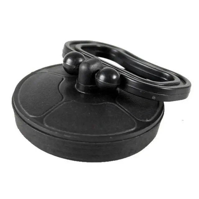 Alt view image 2 of 3 - 51mm Sink Stopper Cover with Ear Ring Handle for Bathroom Drain Fitting Standard 51mm Opening Rubber Seal PP Base