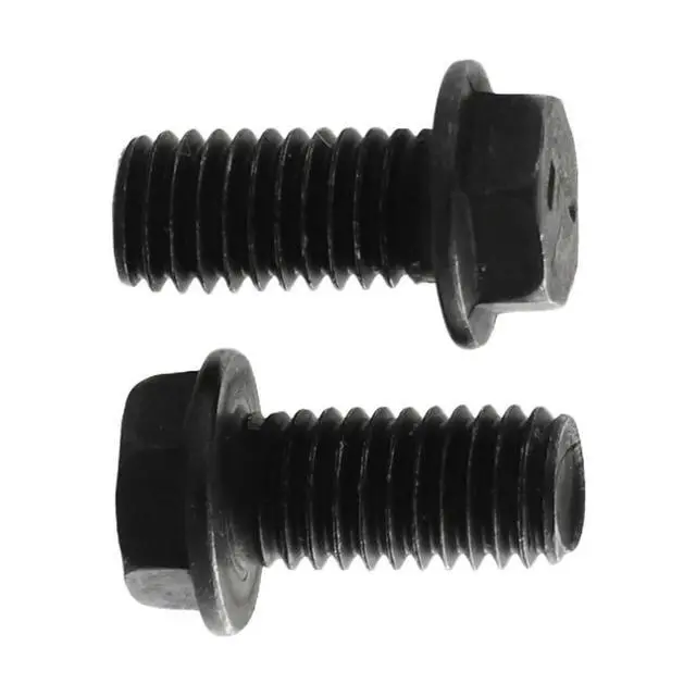 Alt view image 3 of 3 - Hot Sale Practical Bolt Flange For Cutting Machine Hex Head Accessories Black Useful Carbon Steel