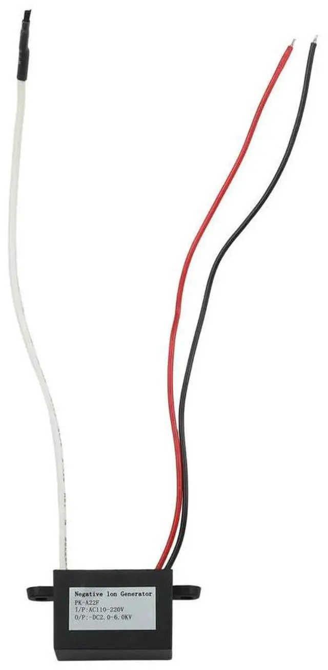 Alt view image 2 of 3 - Air Ionizer AC 220V with Double Head Configuration for Broad Coverage Area Up to 20 Square Meters and Stable 3.5kV DC Output