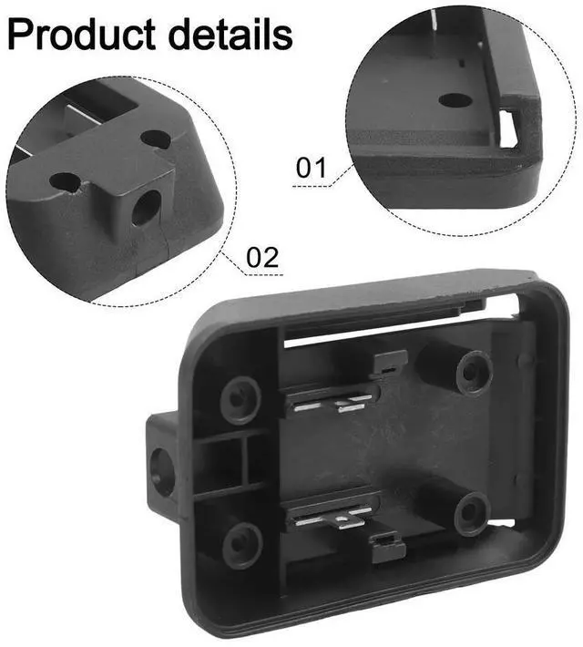 Main image of Mount Connector Terminal Block Power Tool Repair Approx 91x59mm DIY Power Tool Connector DIY Tool Li-ion Compatible