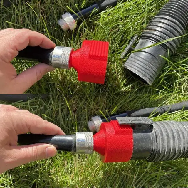 Alt view image 3 of 3 - Gardening Activities As Shown Garden Hose Connector Easy Installation Hose Adapter Pressure Sensor Easy Installation Mechanism