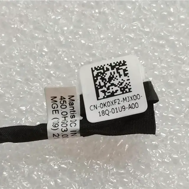 Alt view image 3 of 3 - 0K0XF2 For Inspiron 5490 5498 5590 Laptop DC Power Jack Harness Cable Socket Plug Charging Port