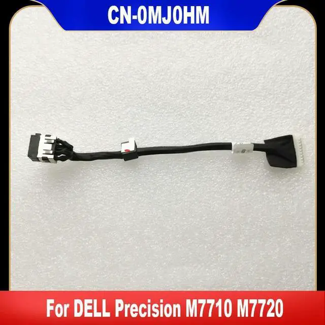 Main image of 0MJ0HM For Precision M7710 M7720 DC Power Jack Harness Cable Socket Plug Charging Port