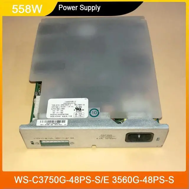 Main image of 558W WS-C3750G-48PS-S/E 3560G-48PS-S 341-0108-03/04 Switch Power Supply