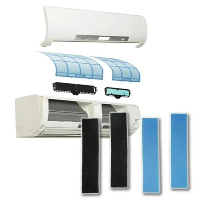 Alt view image 2 of 3 - For Mitsubishi Electric MAC-2330FT-E MAC-3000FT-E Air Conditioning Filter Cotton Aire Acondicionado Pared Climatiseur Murale
