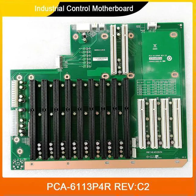 Alt view image 2 of 3 - Industrial Control Motherboard PCA-6113P4R Bottom Plate PCA-6113P4R REV:C2