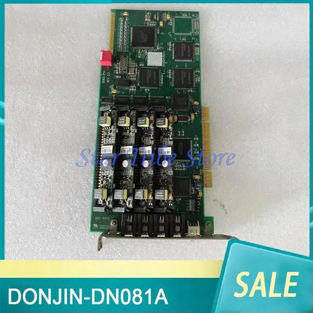 Main image of Voice Card With 4 Modules D081A-PCI REV:2.3 DONJIN-DN081A