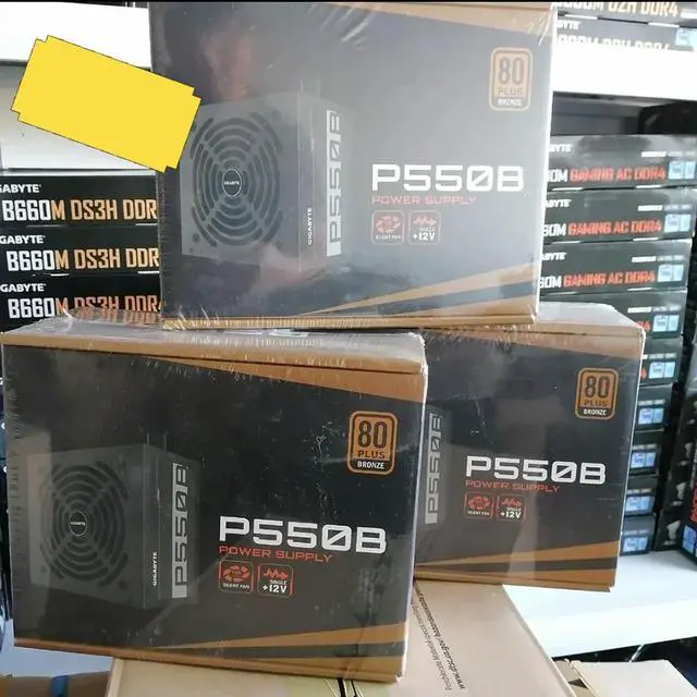Alt view image 2 of 3 - 1Pcs P550B 550W ATX 12V Active PFC 60-50Hz Power Supply