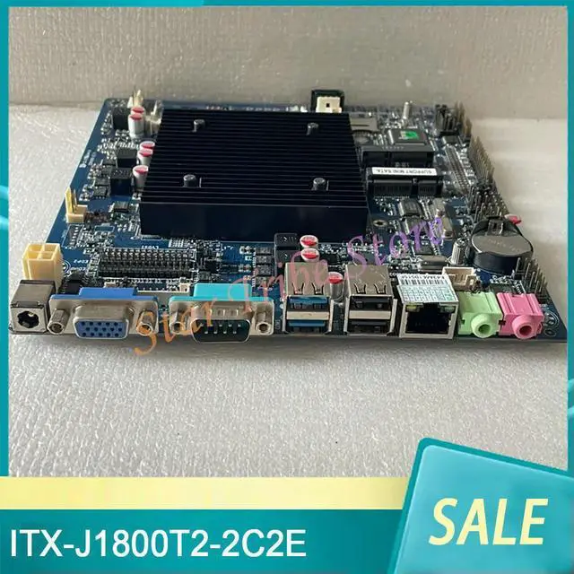 Main image of ITX-J1800T2-2C2E Cash Register Motherboard 17×17 Mini Motherboard