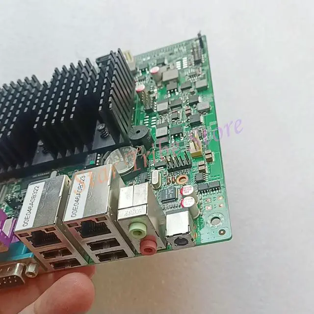 Alt view image 2 of 3 - IPC-I52GG-4 V1.1 D525 Motherboard Dual Gigabit Ethernet Ports