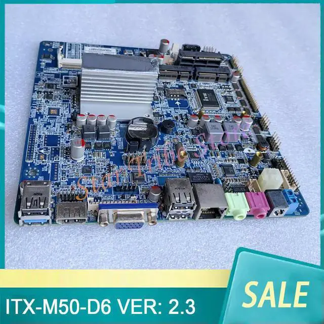 Main image of Industrial Control Motherboard ITX-M50-D6 VER: 2.3 J1900 Integrated CPU Computer Motherboard